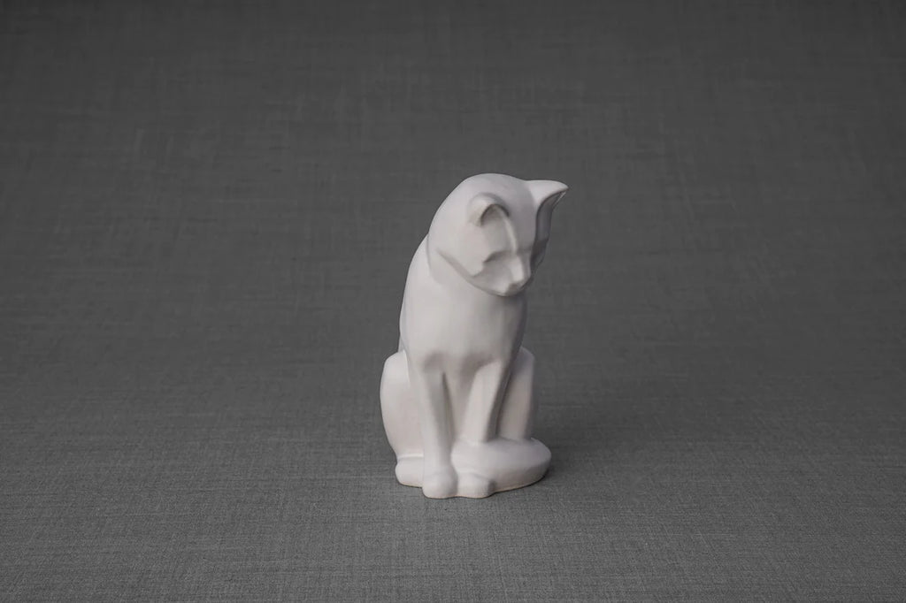 Mini Pet Urn for Ashes Neko - | Handmade | Ceramic