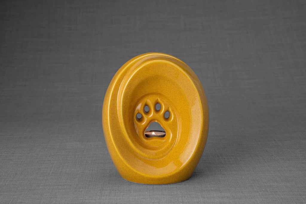 Paw Pet Urn for Ashes - | Ceramic | Handmade