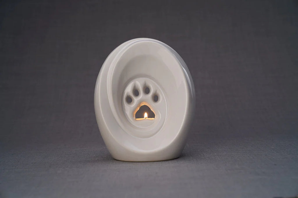 Paw Pet Urn for Ashes - | Ceramic | Handmade