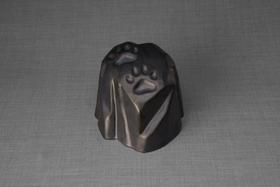 Paw Print Urn For Pet Ashes -  | Ceramic