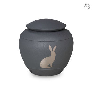Metall Tierurne Kaninchen Silhouette